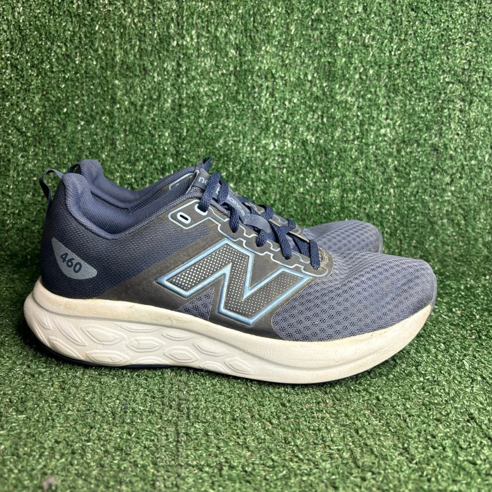New Balance 460 v4 Mesh Comfort Performance Running Shoes Navy Womens 9 Mens 7.5